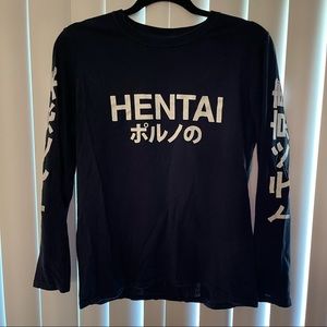 Hentai Black Shirt